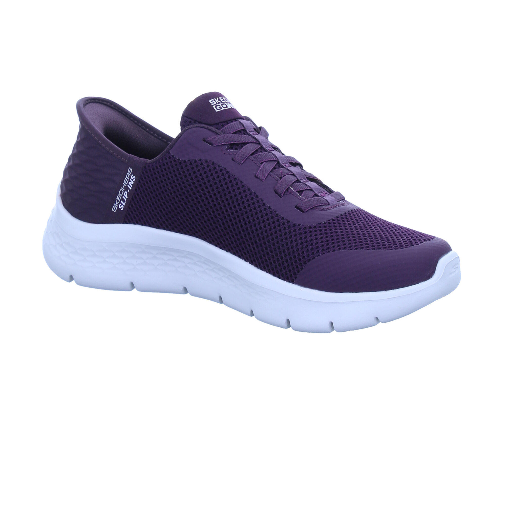 Sneakers SKECHERS GO WALK FLEX GRAND ENTRY - Bordeaux, amorti Ultra GO 3/4