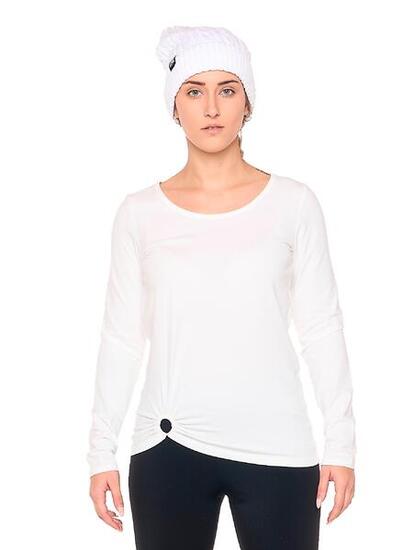 Damen-Langarm-T-Shirt Black Ring