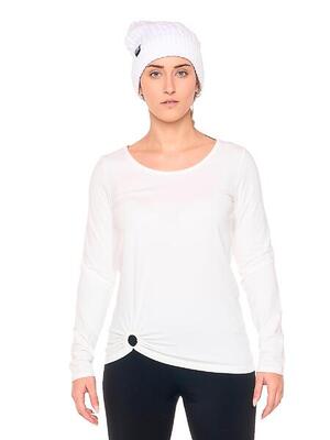 Dames-t-shirt met lange mouwen "black ring".