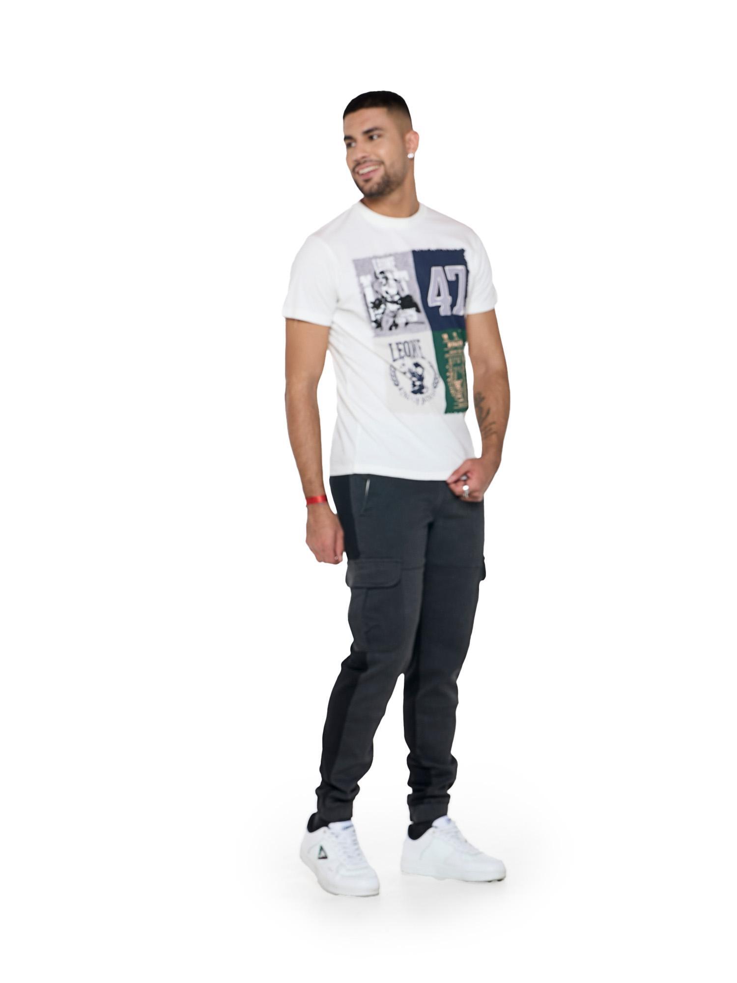 T-shirt homme manches courtes "Iconic Vintage" avec imprimés vintage 3/6