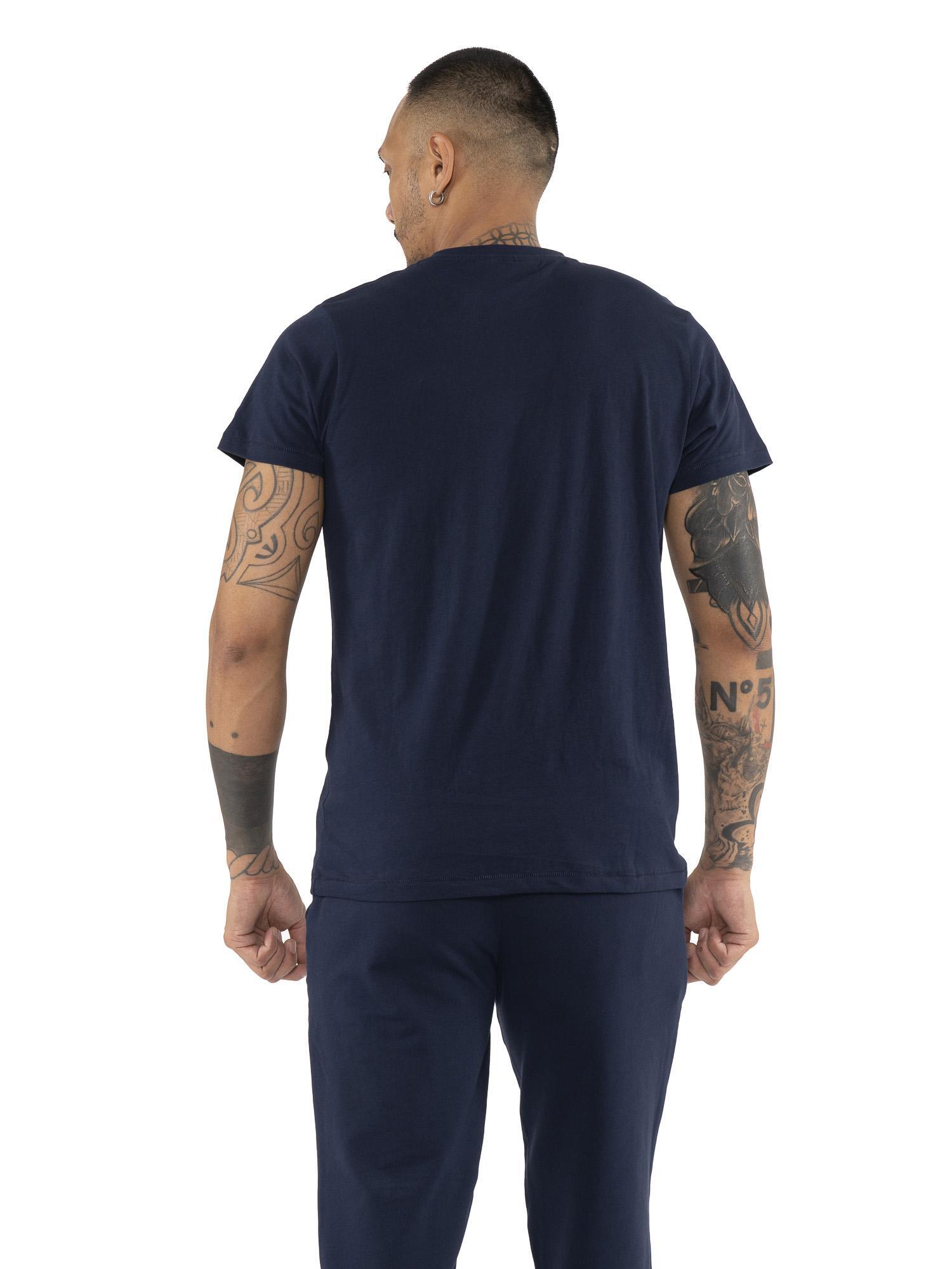 Camiseta masculina de manga curta "Iconic Vintage" com estampas vintage 4/5