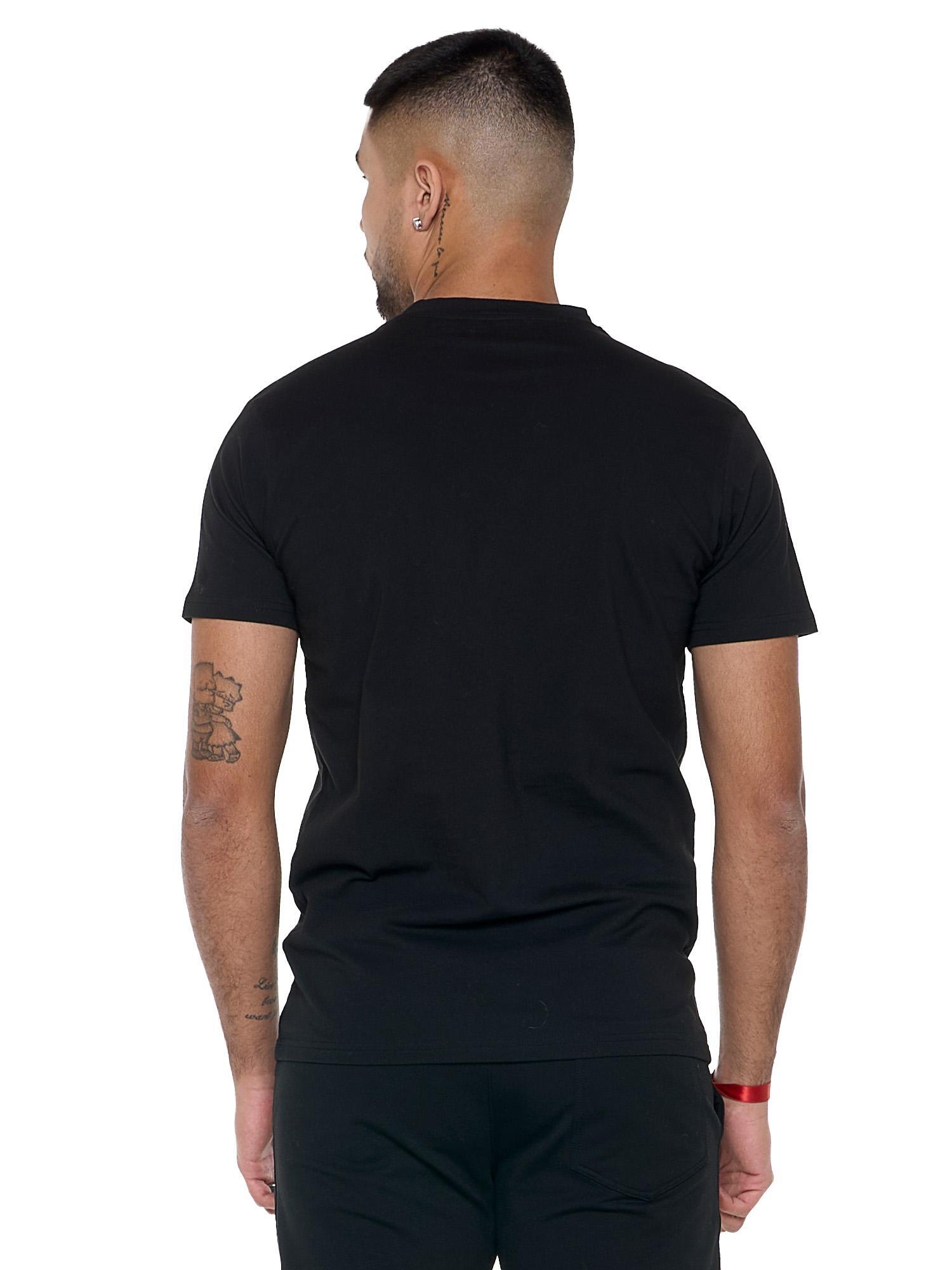 Camiseta de manga corta para hombre "Authentic Gold" con logo dorado 4/5