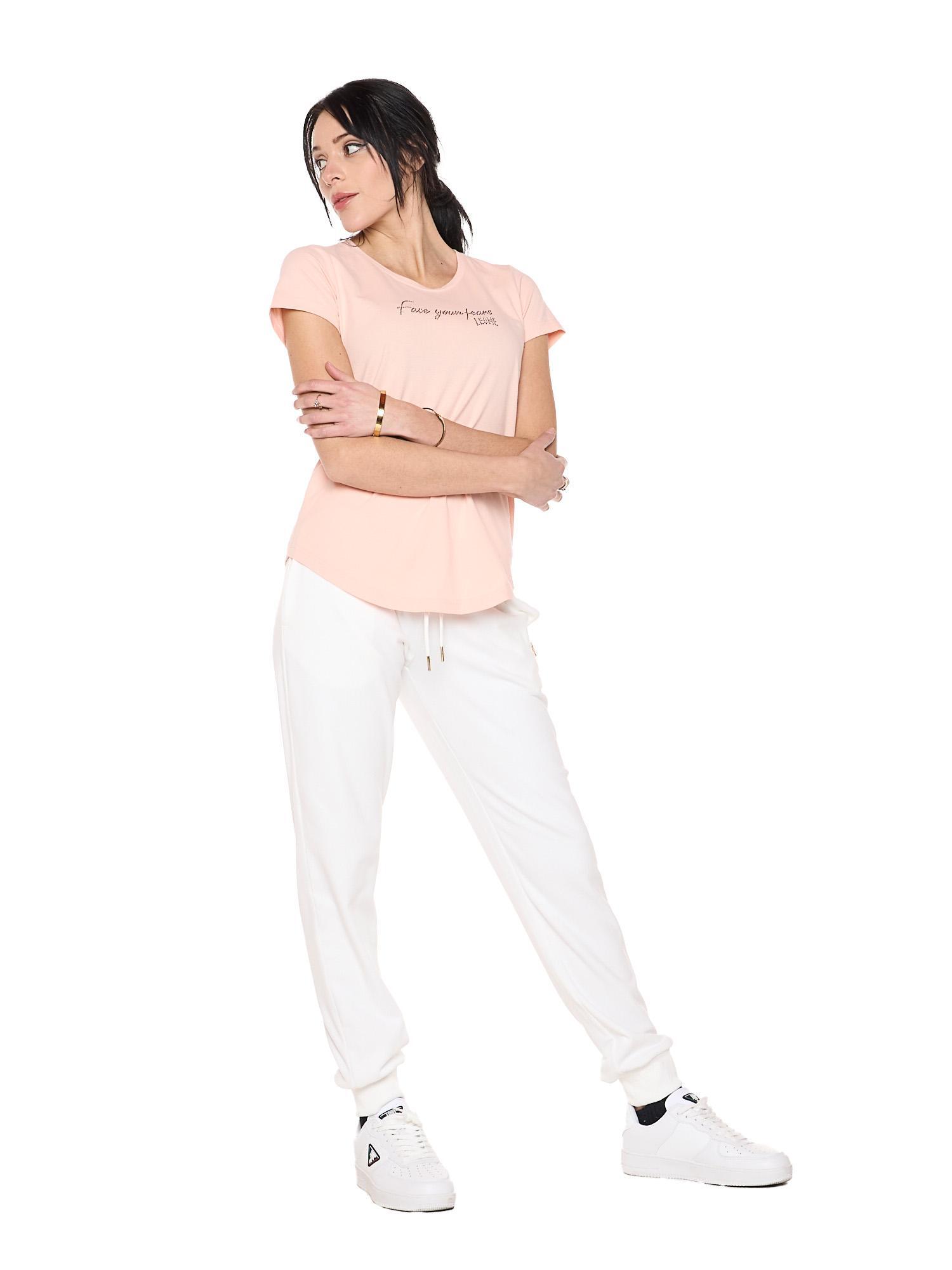 Camiseta manga corta mujer "Relajada" 3/8