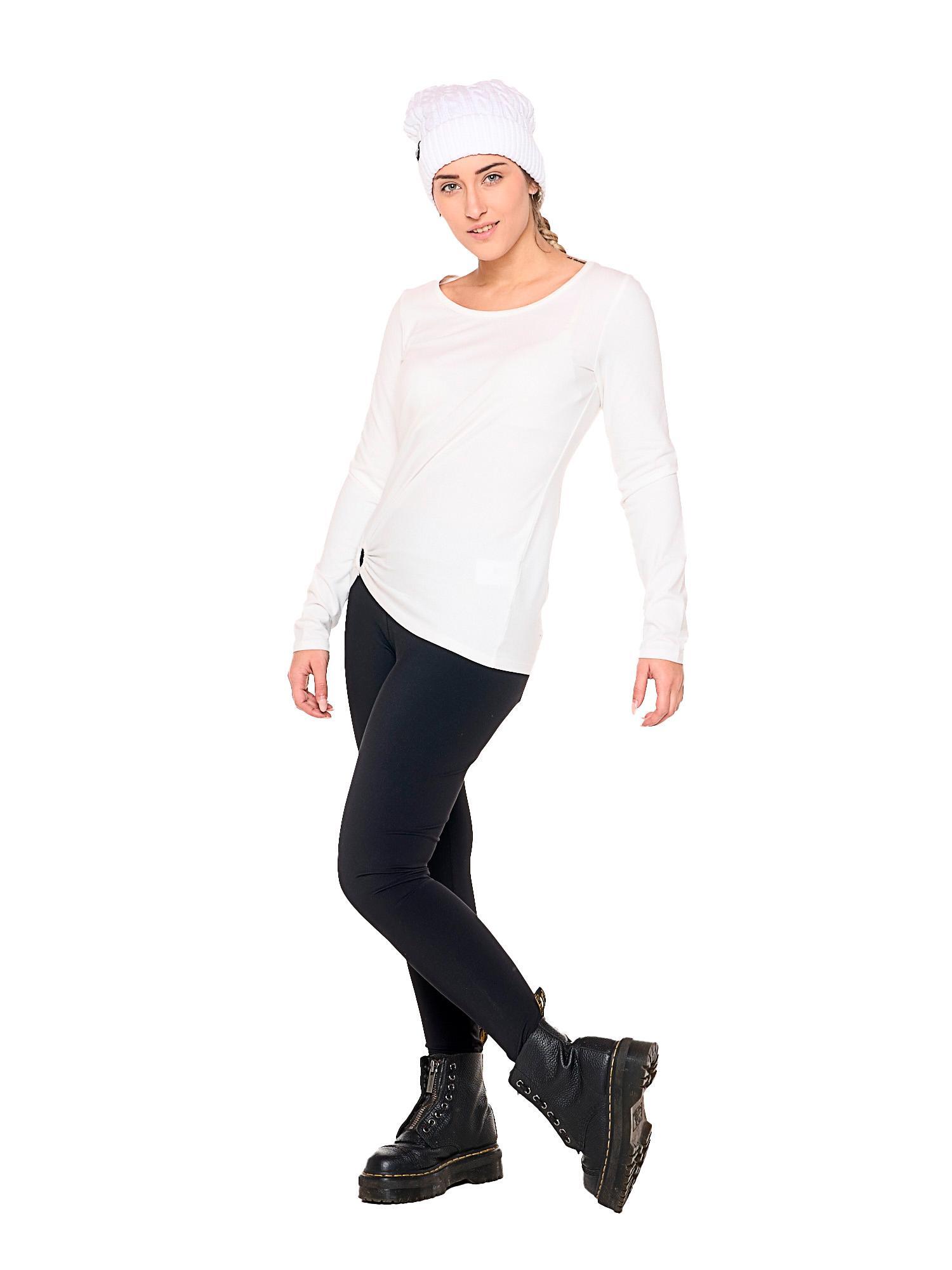 Camiseta de manga larga para mujer "Anillo Negro" 7/7