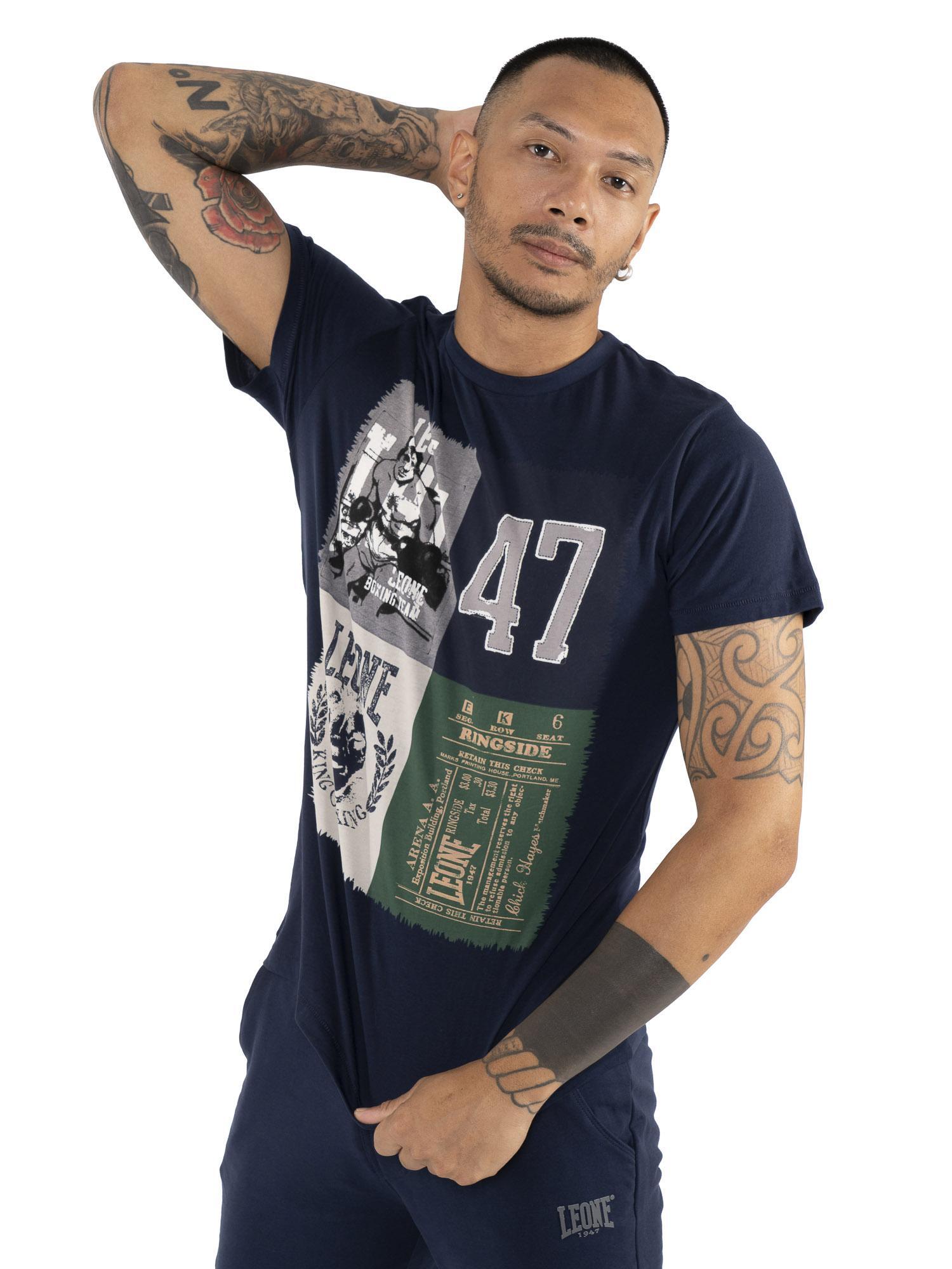 Camiseta masculina de manga curta "Iconic Vintage" com estampas vintage 5/5