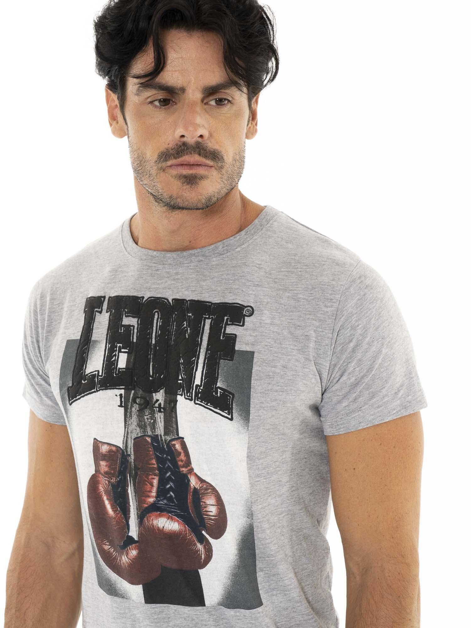 T-shirt da uomo maniche corte con stampa guantoni "Celebrated" 3/5