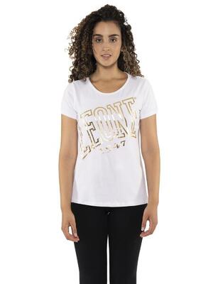 T-shirt a manica corta da donna "Authentic Gold