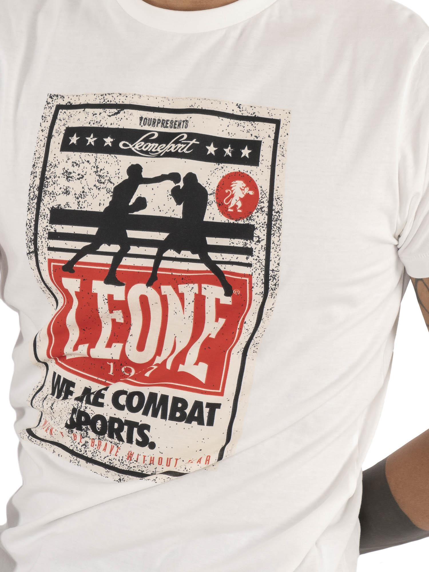 T-shirt da uomo maniche corte con stampa incontro boxe "Metropolitan" 3/5