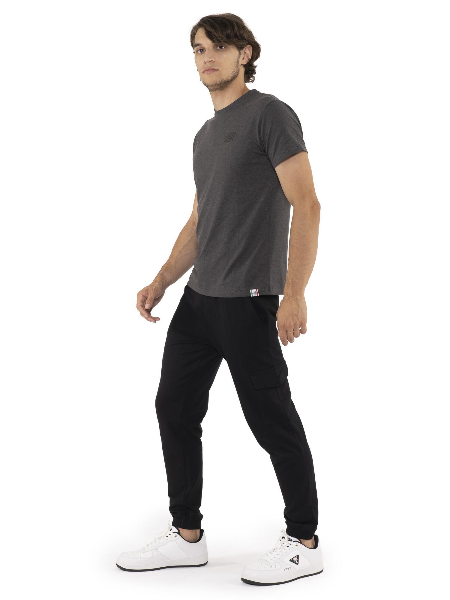 Camiseta hombre Leone 1947 Apparel manga corta algodón elástico logo pequeño 7/7