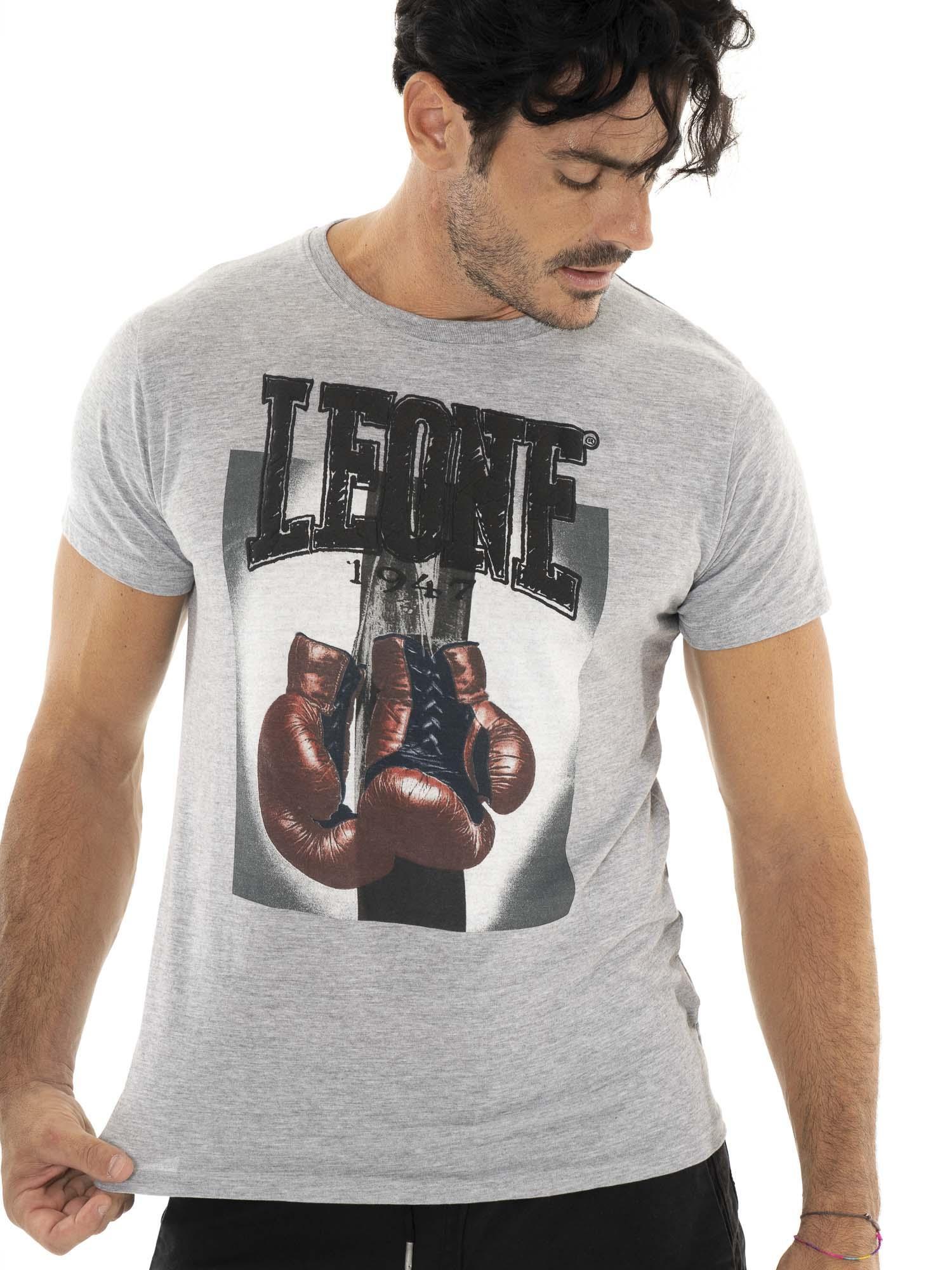 T-shirt da uomo maniche corte con stampa guantoni "Celebrated" 5/5
