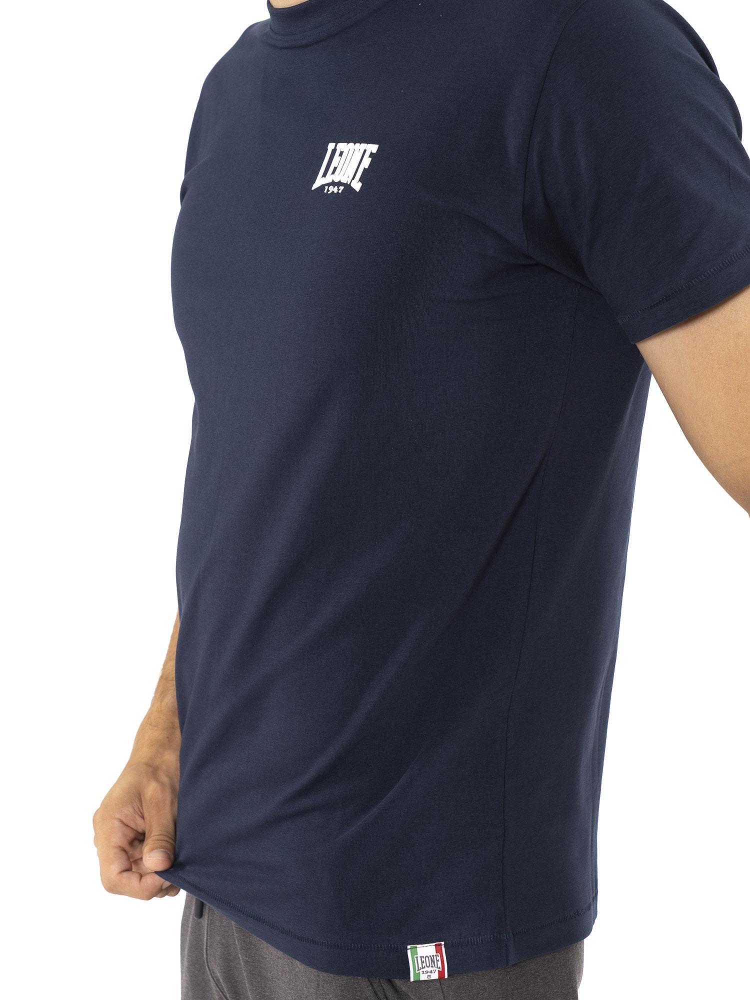 T-shirt à manches courtes pour homme en coton stretch avec petit logo « Basic » 3/7