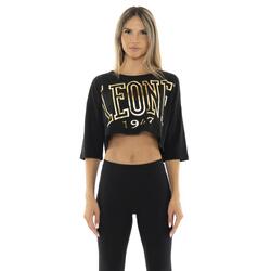 T-shirt court manches courtes femme "Authentic Gold
