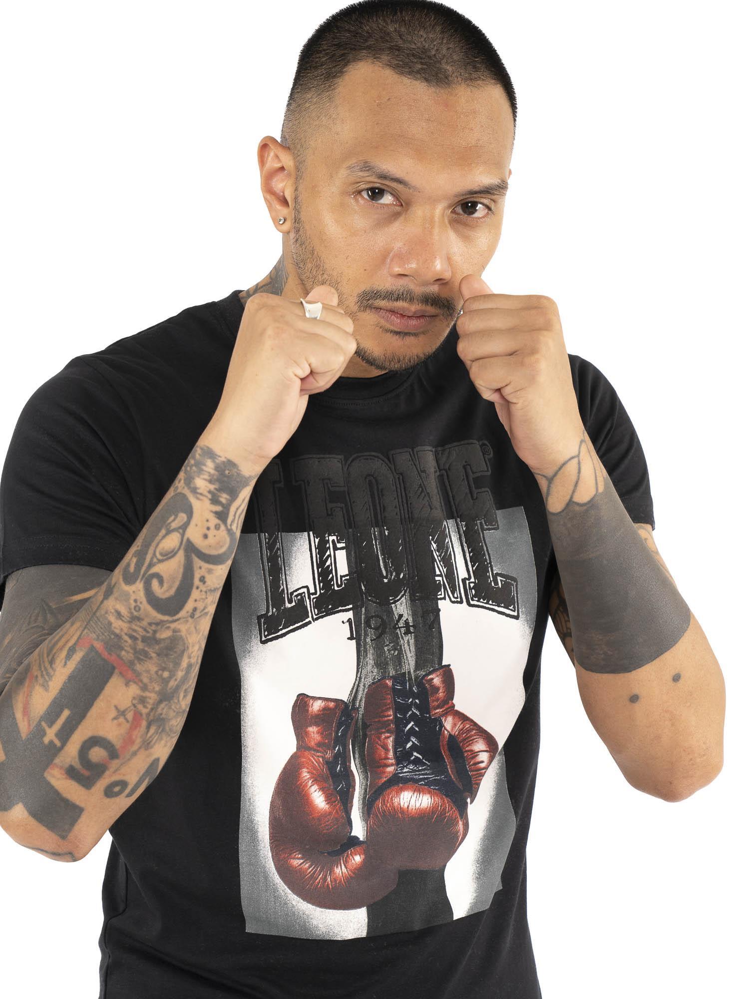 T-shirt da uomo maniche corte con stampa guantoni "Celebrated" 5/5