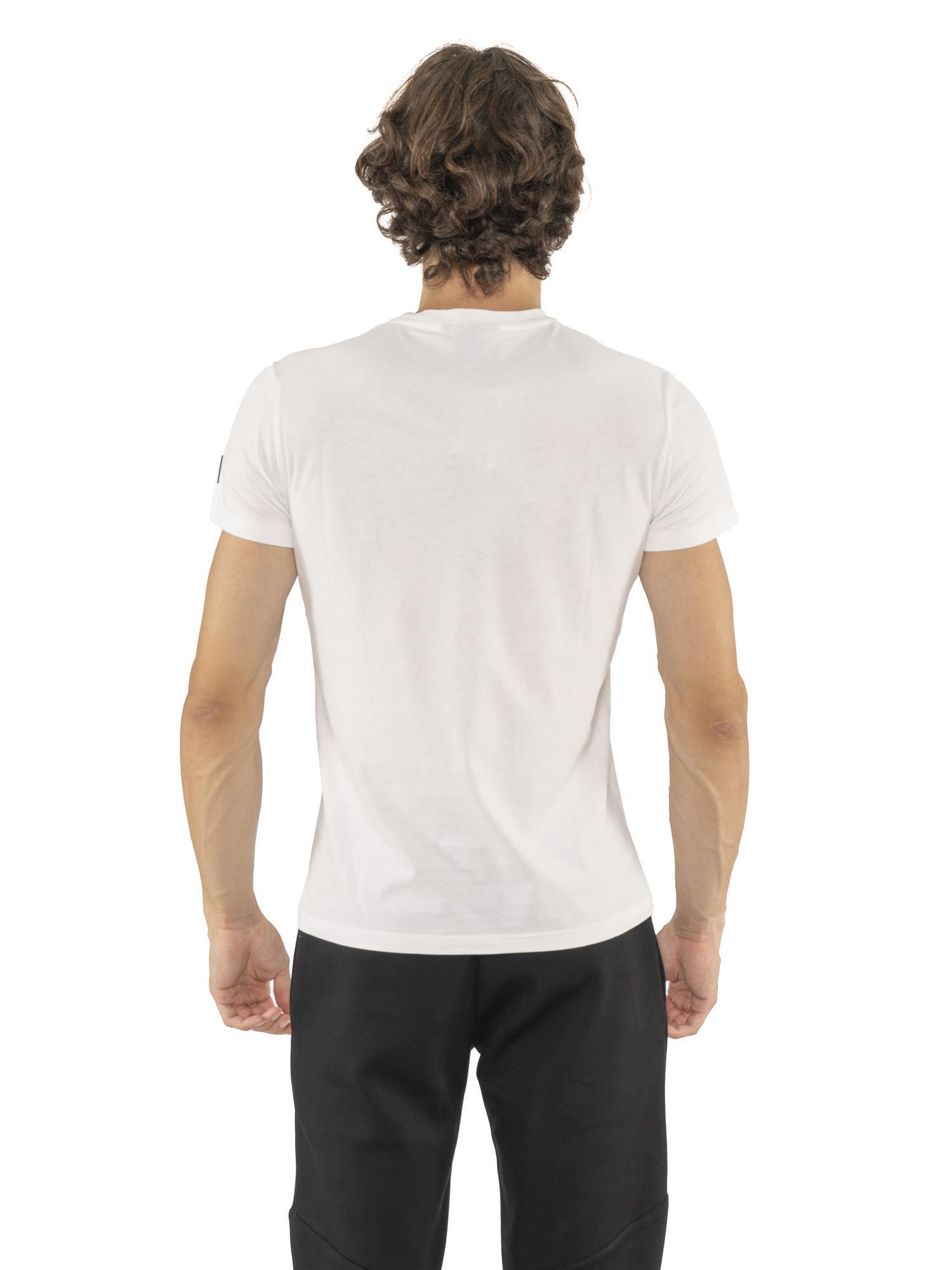 T-shirt de manga curta em algodão elástico "Tech" 4/5