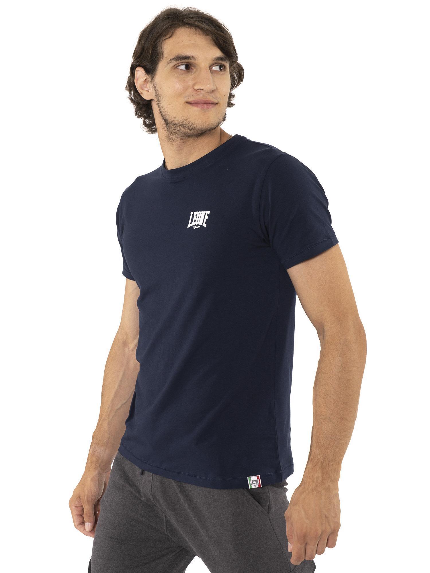 T-shirt à manches courtes pour homme en coton stretch avec petit logo « Basic » 5/7