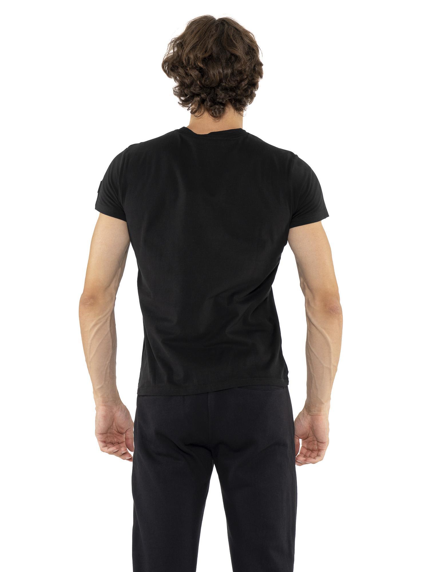 T-shirt met korte mouwen van "Tech"-stretchkatoen 4/6