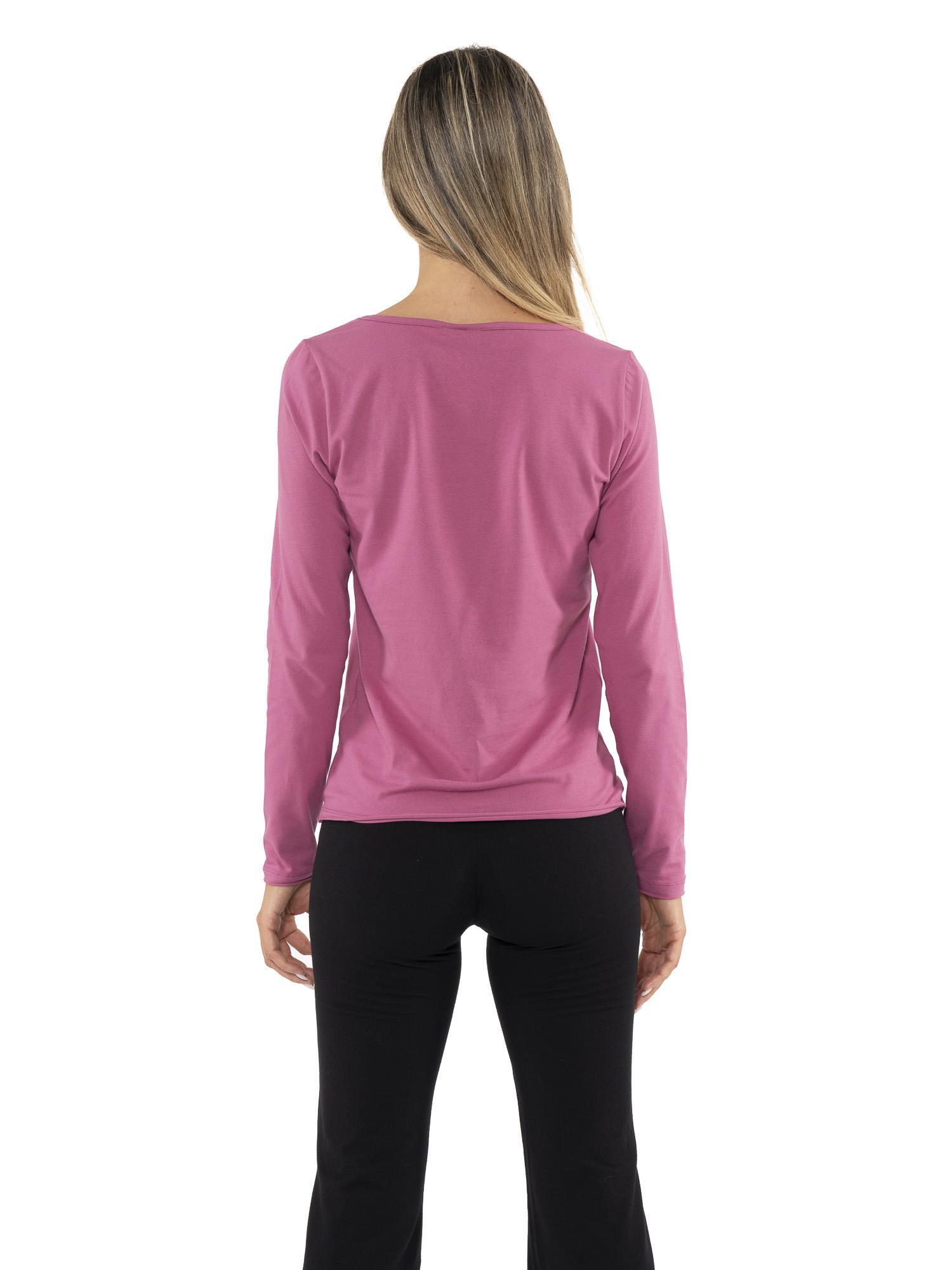 Camiseta feminina de manga comprida "Never Without" 4/7