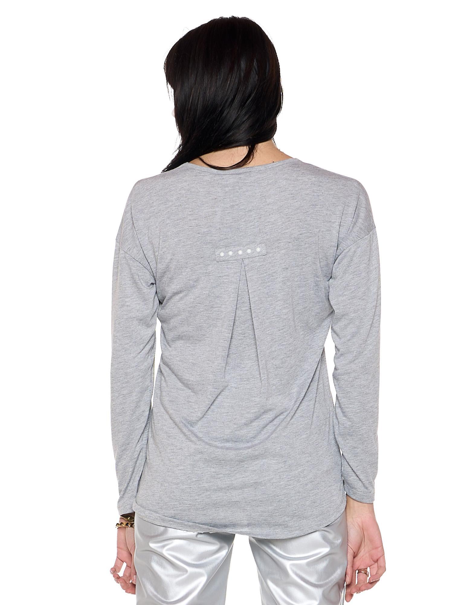 T-Shirt Femme Manches Longues Fente Dos "Pearl" 4/7