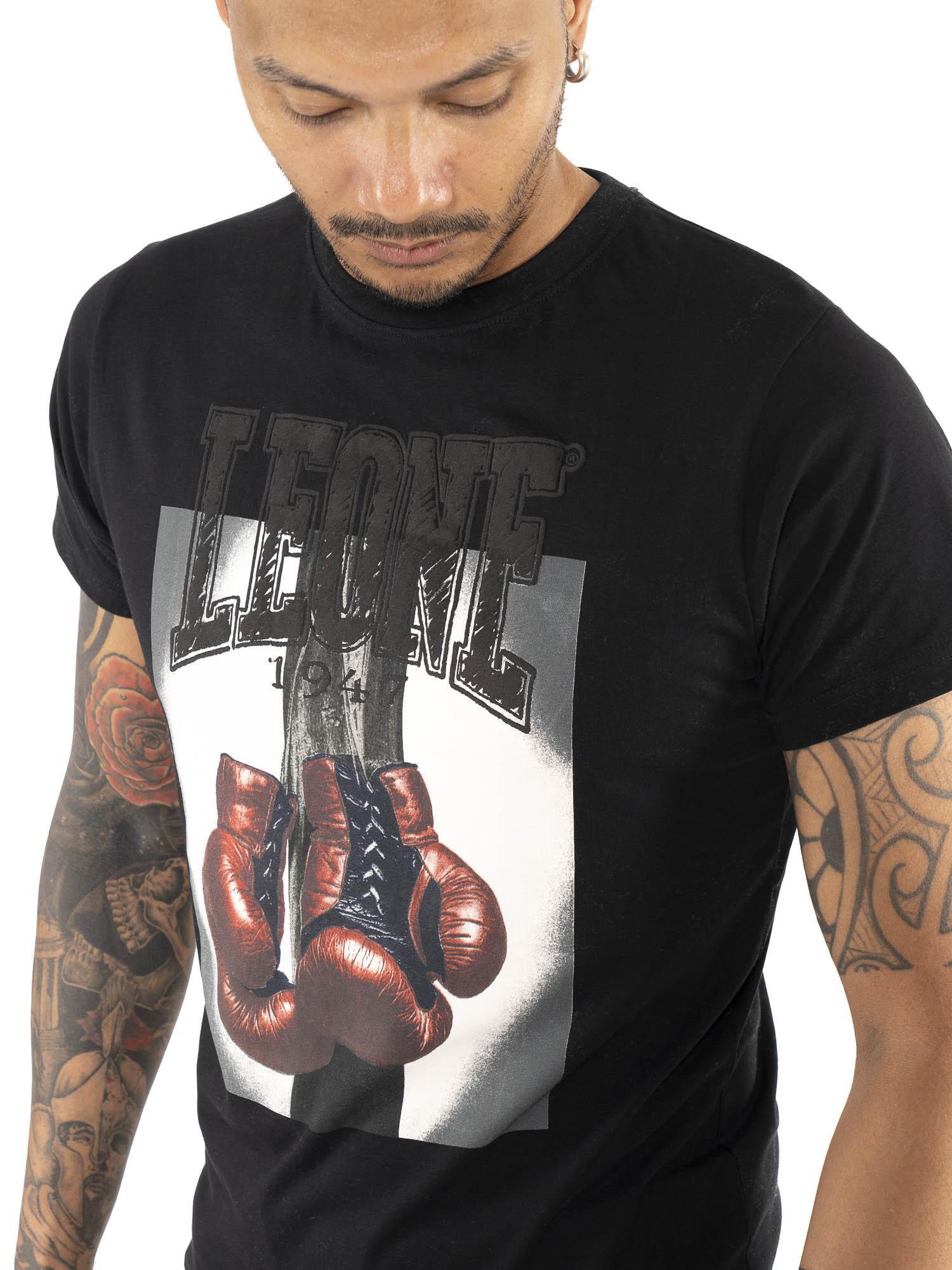 T-shirt da uomo maniche corte con stampa guantoni "Celebrated" 3/5