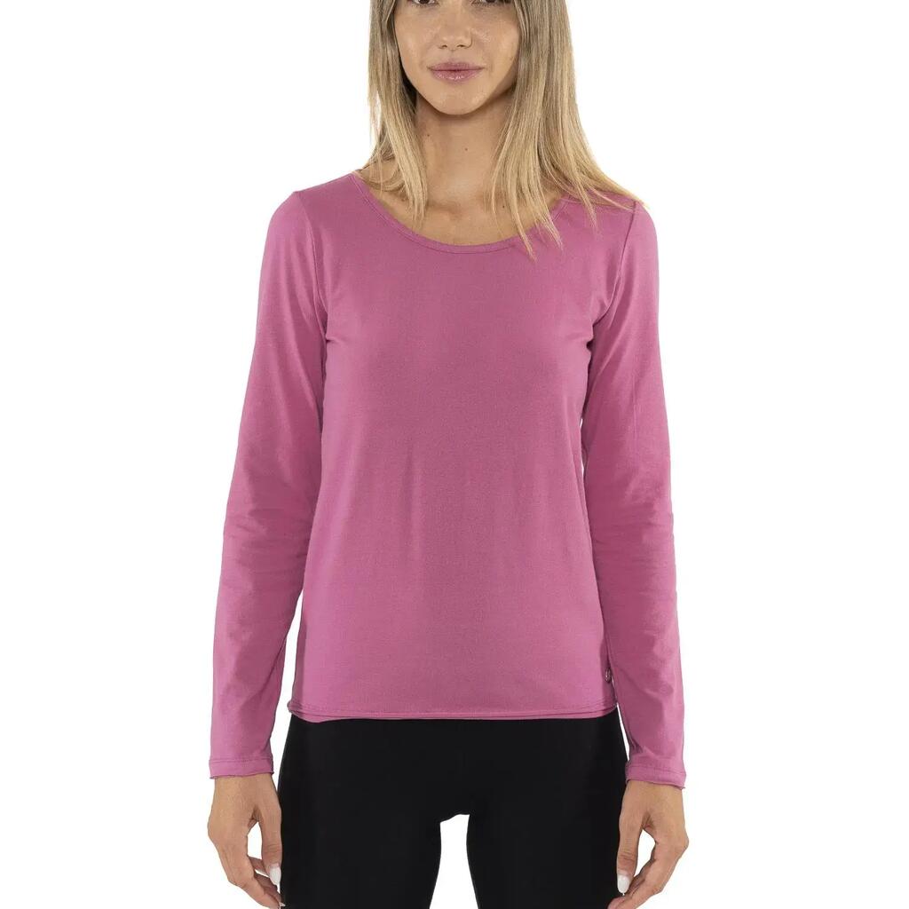Woman t-shirt long sleeves Never Without