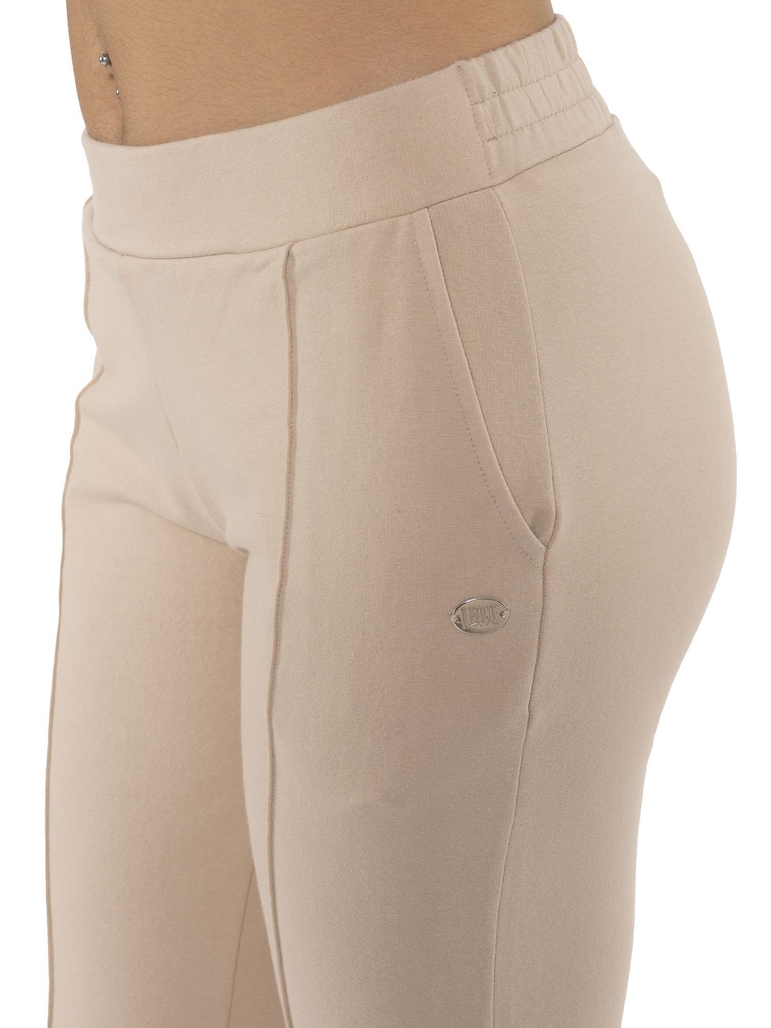 Never Without dames joggingbroek met strepen aan de voorkant voor de winter 3/7