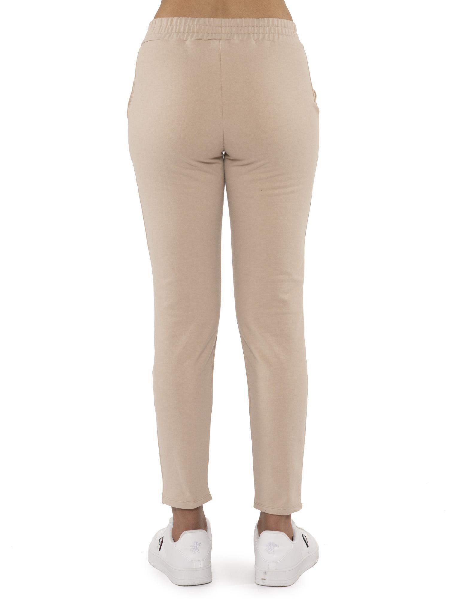 Never Without dames joggingbroek met strepen aan de voorkant voor de winter 4/7