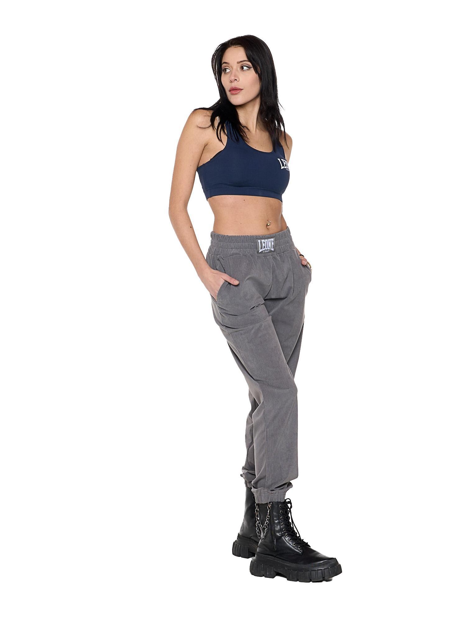 Pantalone da donna invernale a righe in velluto "Pearl" 3/7