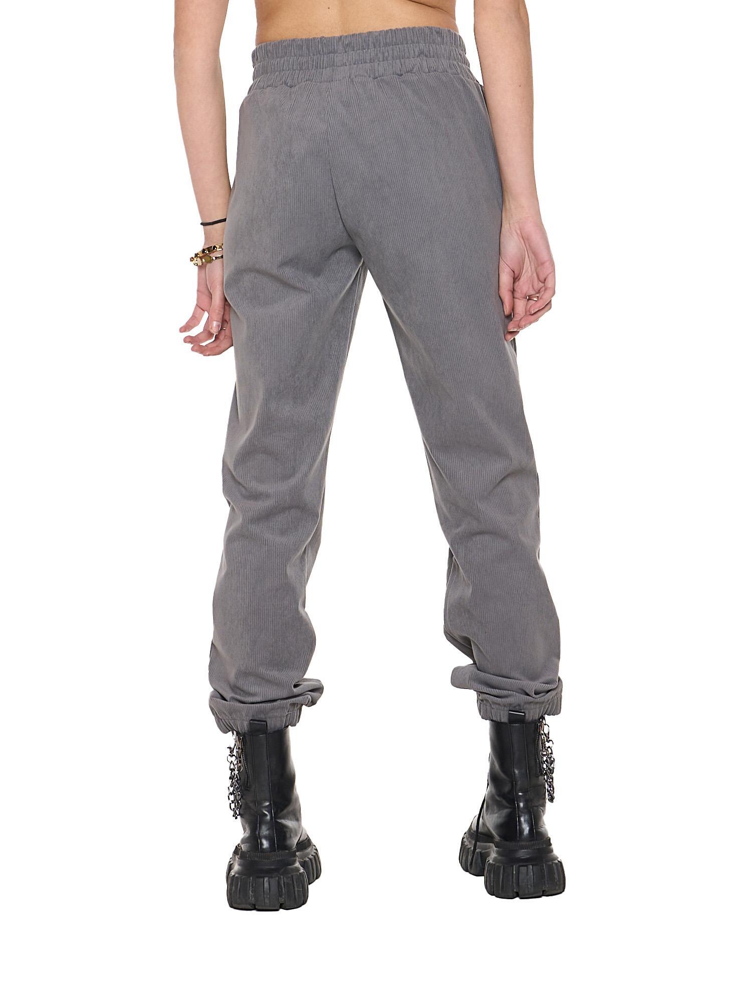 Pantalone da donna invernale a righe in velluto "Pearl" 4/7