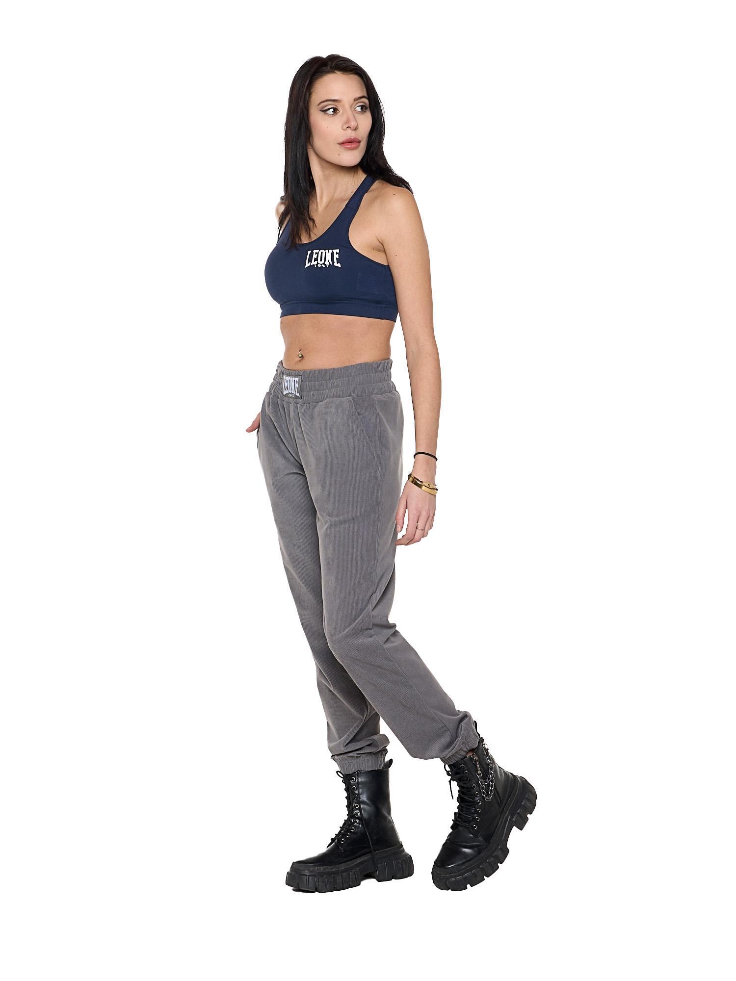 Pantalone da donna invernale a righe in velluto "Pearl" 2/7