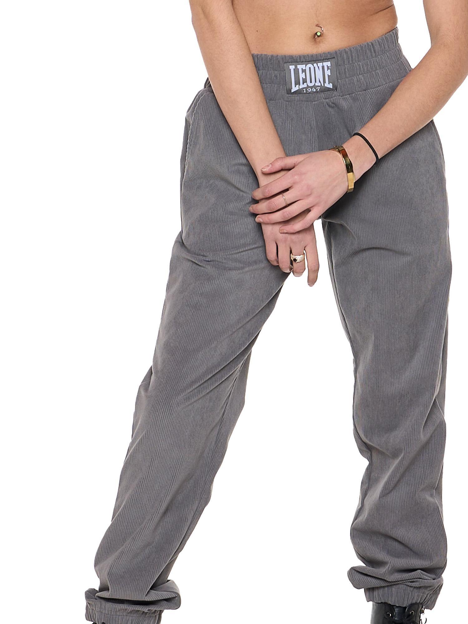 Pantalone da donna invernale a righe in velluto "Pearl" 5/7