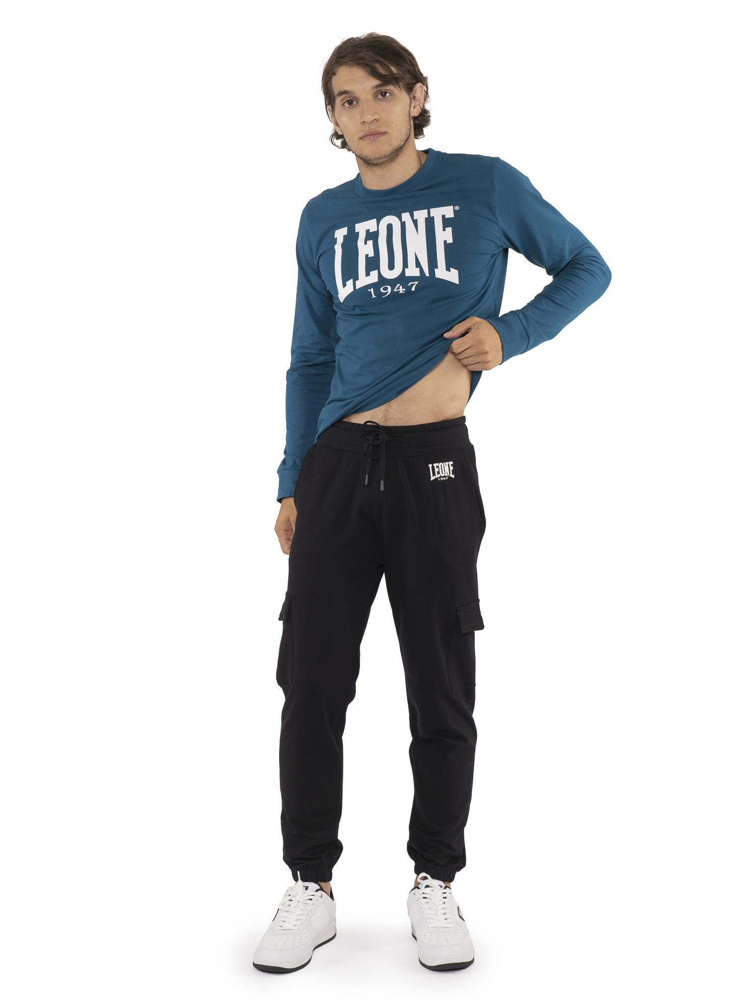 Pantalon cargo homme avec petit logo "Basic" 2/5