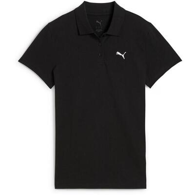 T-shirt puma ess polo. zwart. dames