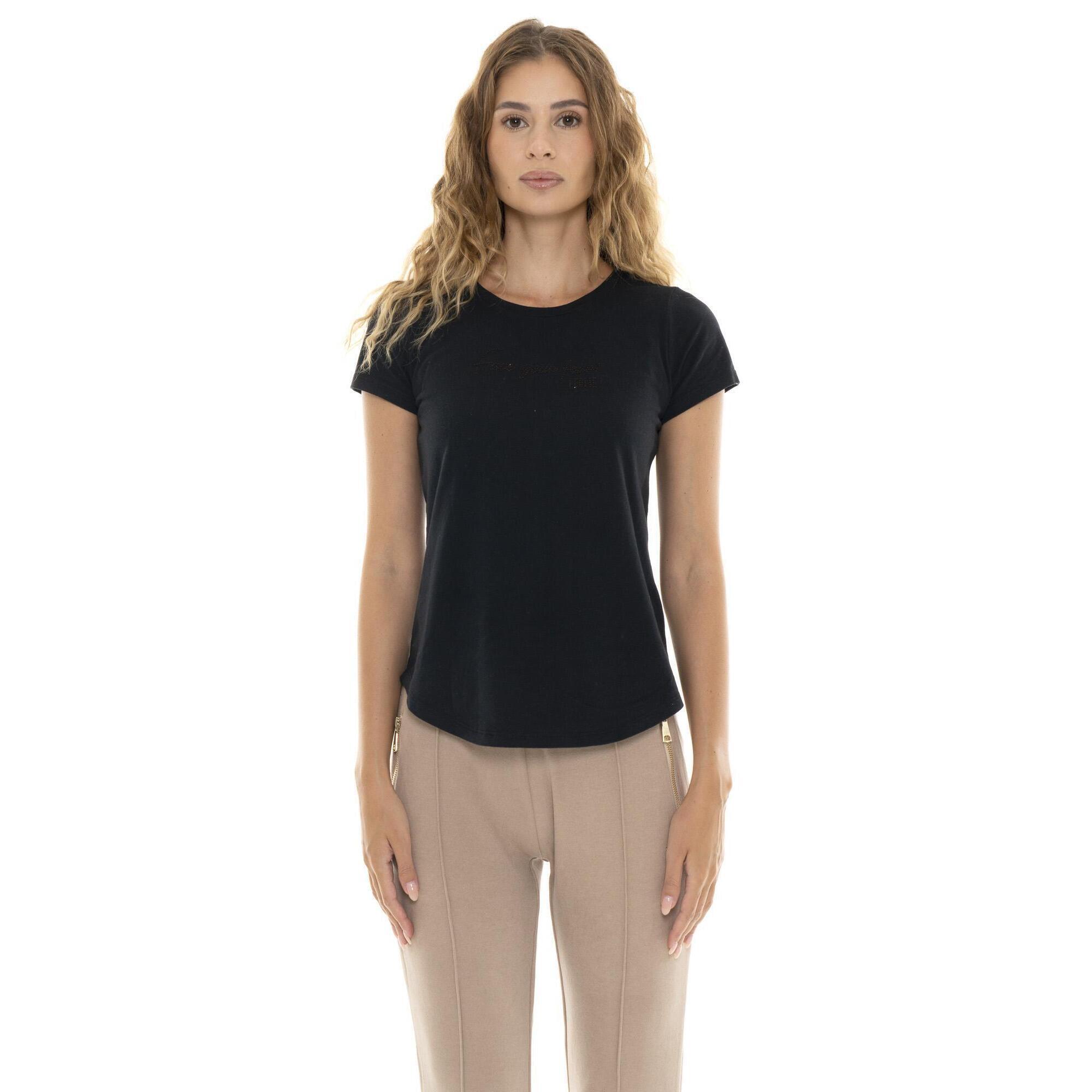 Leone 1947 Apparel - T-shirt Manches Courtes Femme "relaxed" - T-shirt Manches Courtes - Noir - 36 Xs - Decathlon