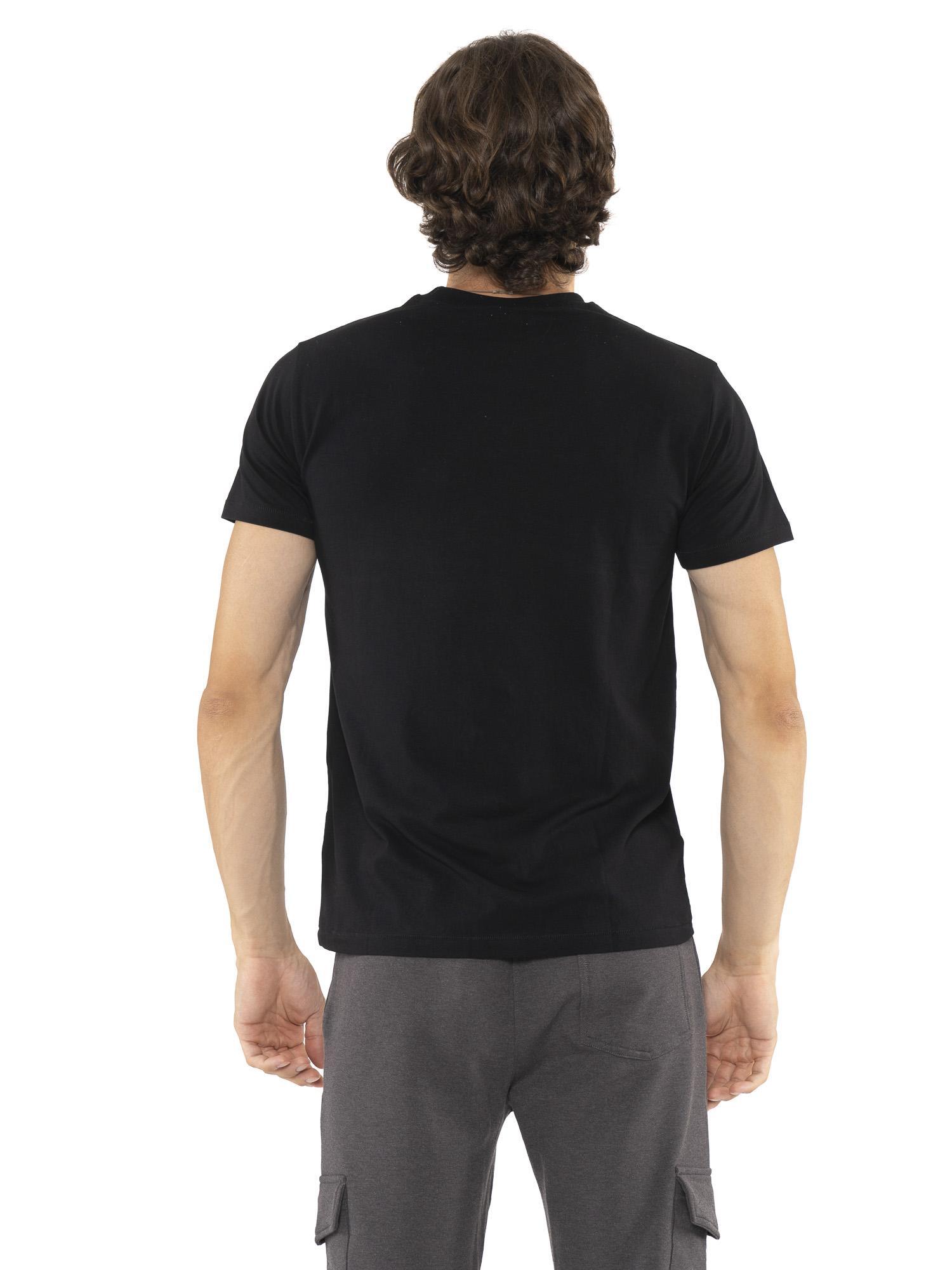 Camiseta hombre Leone 1947 Apparel manga corta algodón elástico logo pequeño 4/7