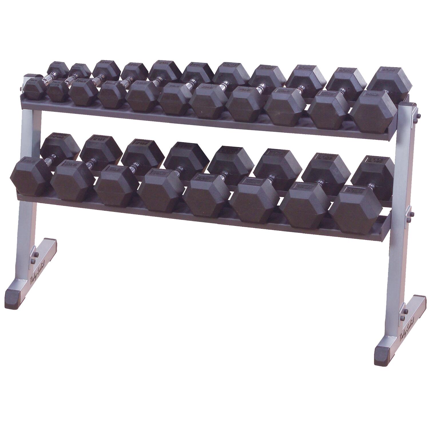 Soporte para mancuernas BodySolid 2 racks 3/4