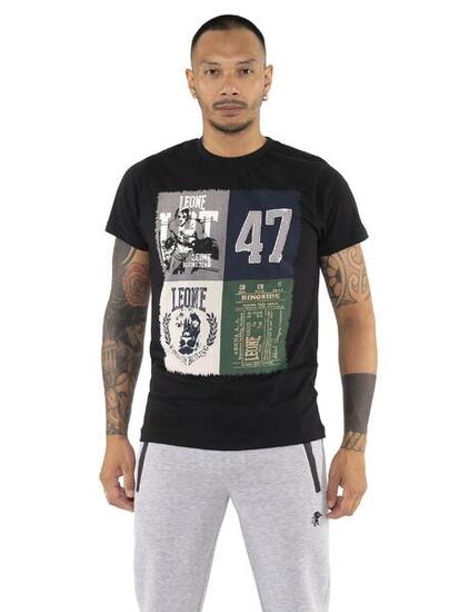 T-shirt homme manches courtes "Iconic Vintage" avec imprimés vintage