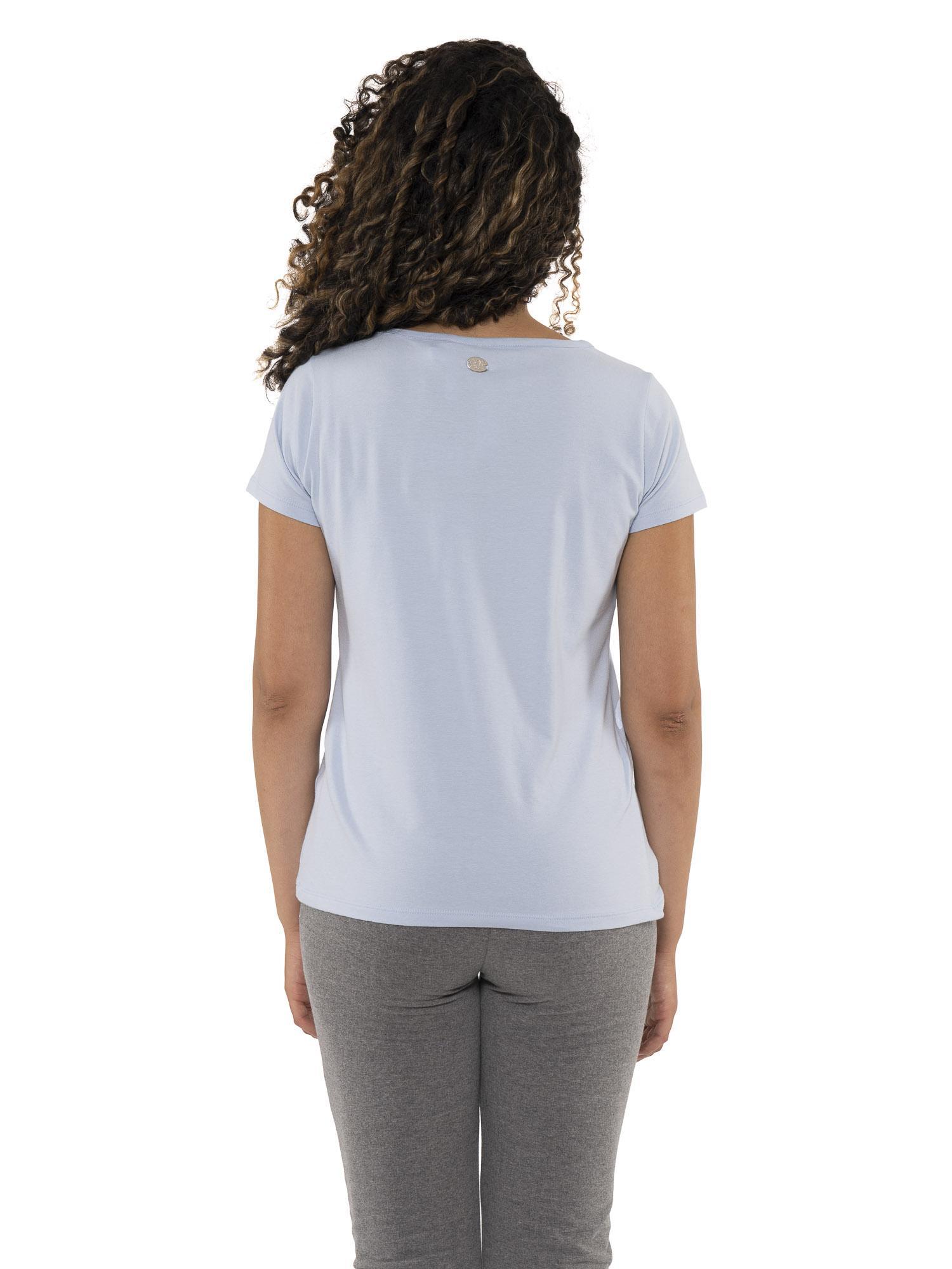 Camiseta feminina de manga curta "Never Without" 4/7
