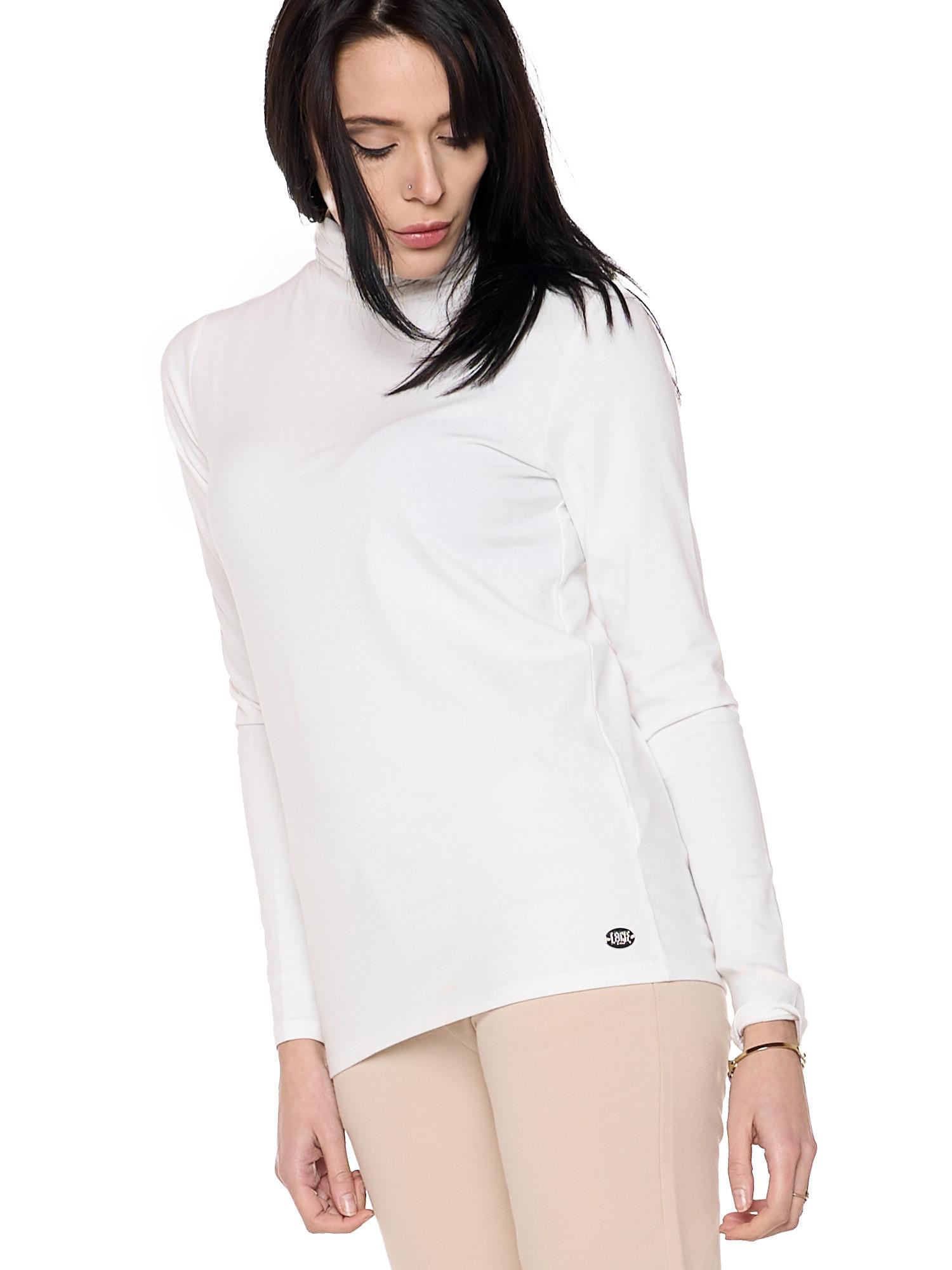 Camiseta de manga larga con cuello alto para mujer "Never Without" 5/7