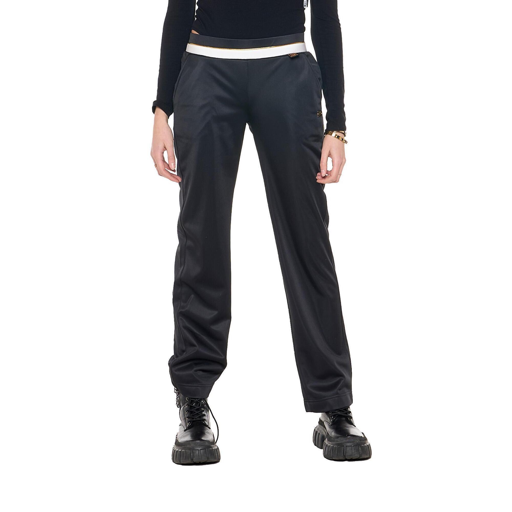 Leone 1947 Apparel - Pantalon De Sport D'Hiver Palazzo Pour Femme "authentic Gold" - Pantalons - Noir - Decathlon