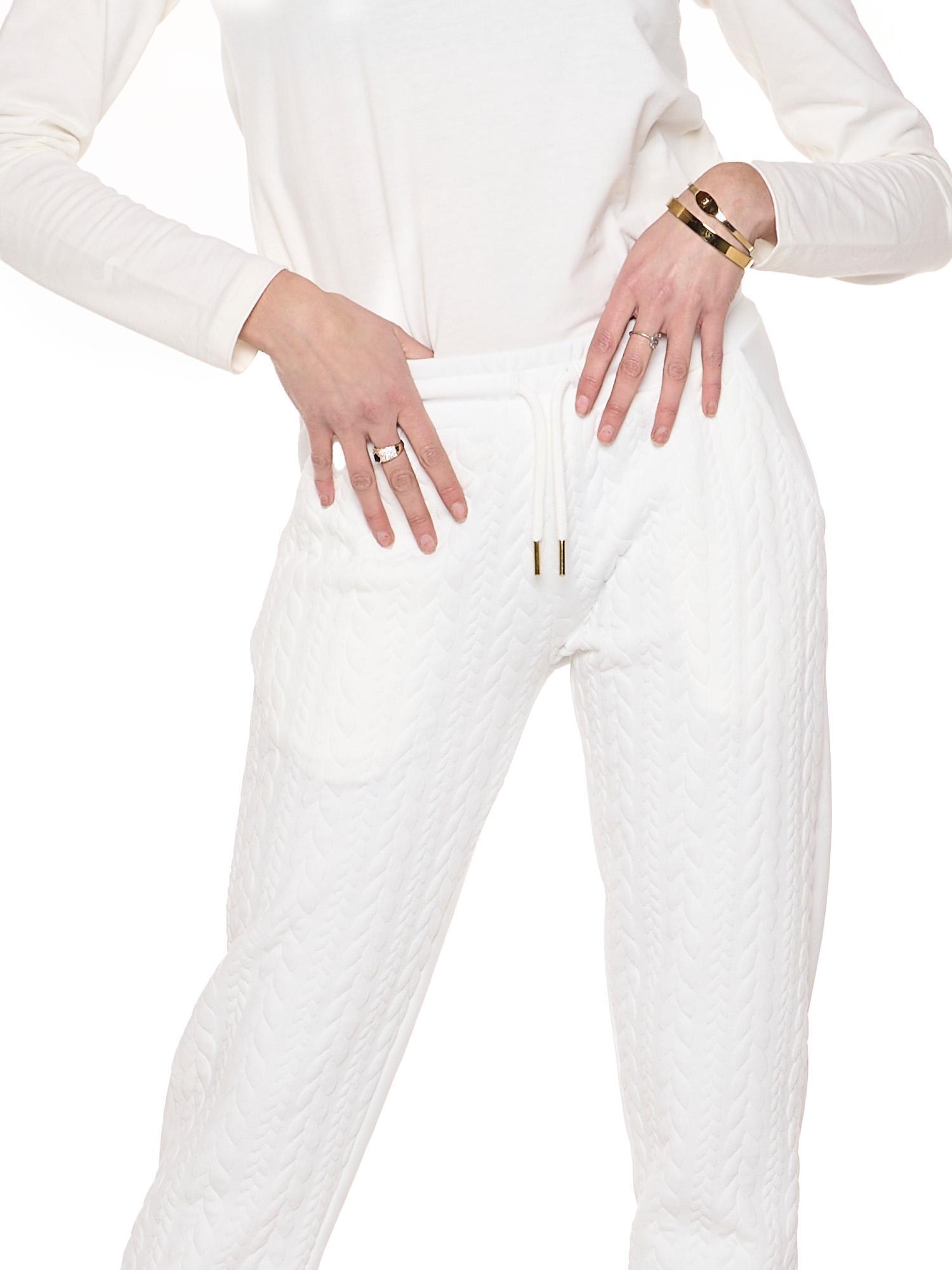 Pantalones de invierno para mujer "relajados" con trenza frontal 5/8