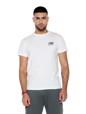 Katoenen t-shirt met korte mouwen en 'selective'-patch