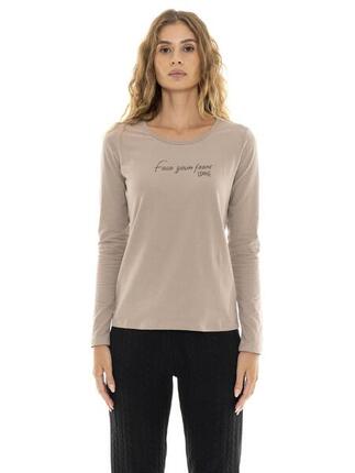 T-shirt manches longues femme "Relaxed