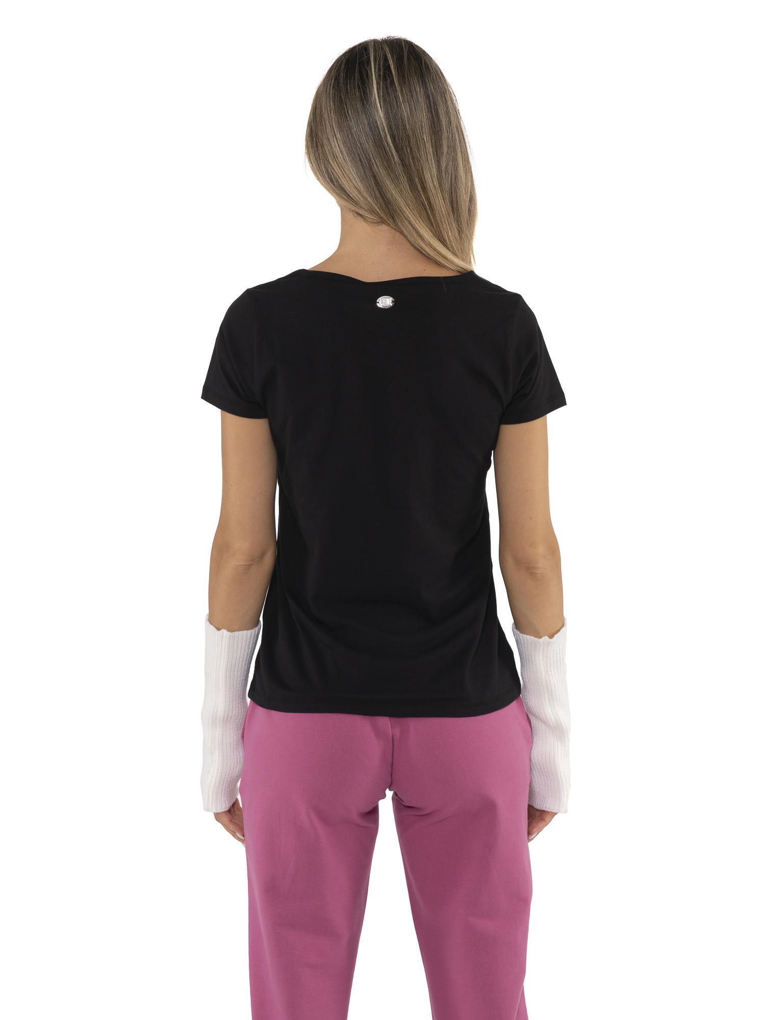 Camiseta de manga corta para mujer con placa Leone 1947 Never Without 4/7