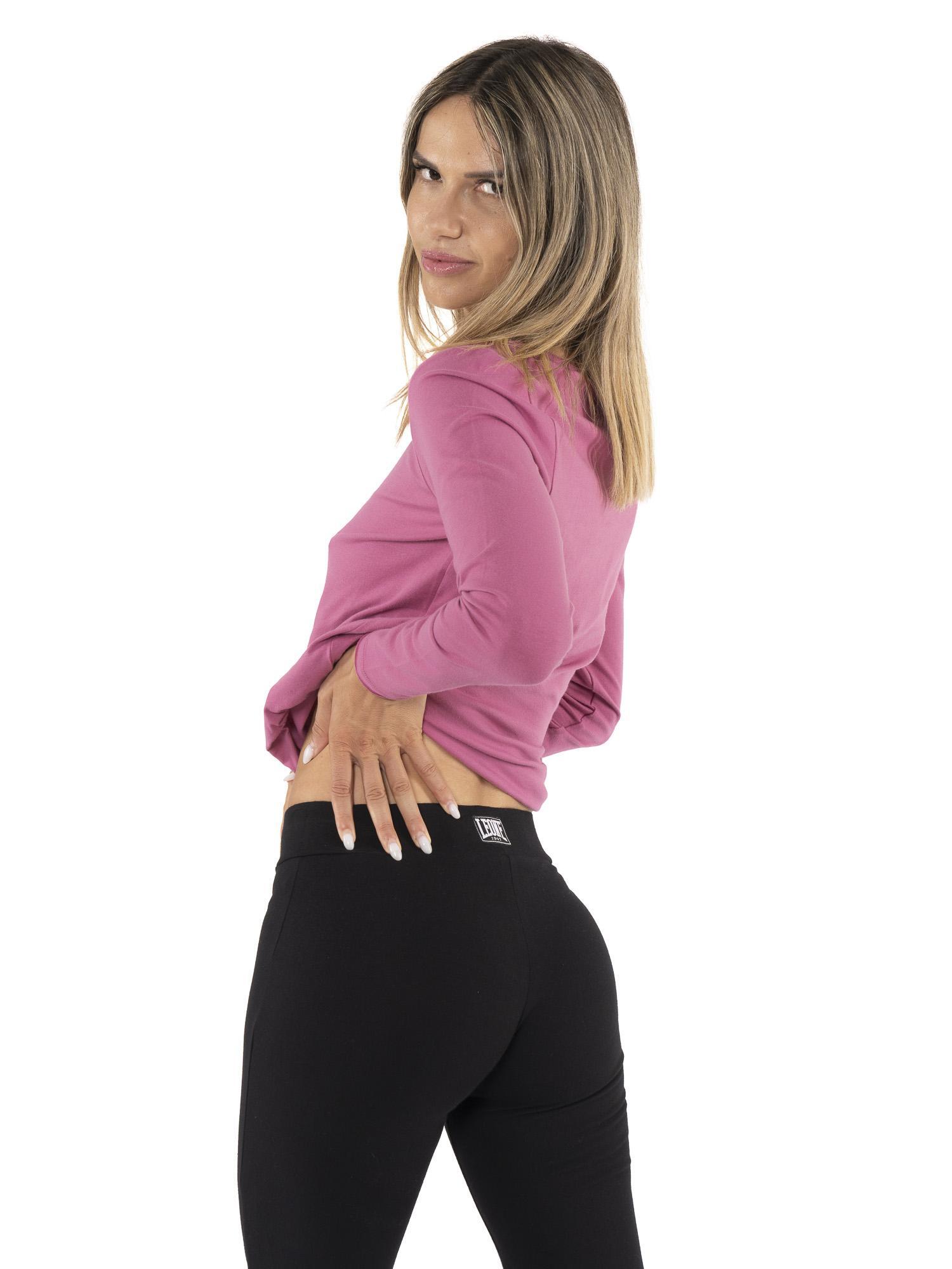 Leggings femininas Leone 1947 Apparel Never Without, algodão elástico 5/7