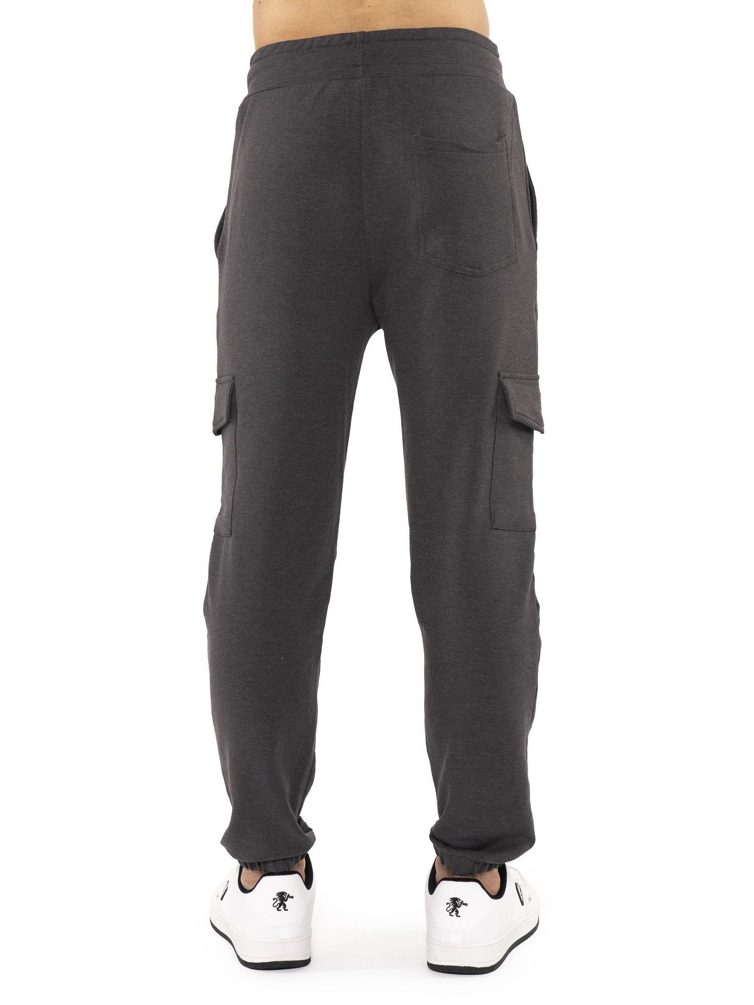Pantalon cargo homme avec petit logo "Basic" 4/5