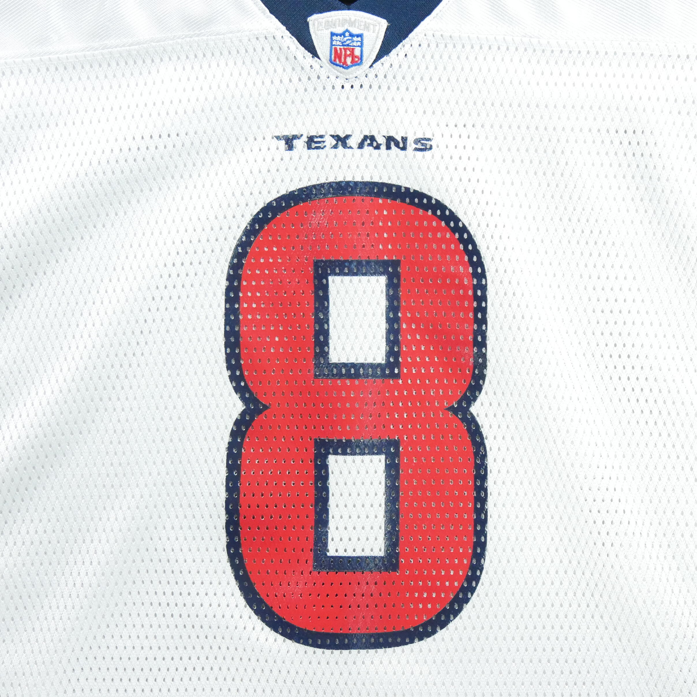 Seconda Mano - Maglia bianca dei Texans di Houston per uomo - Stato eccellente 3/7