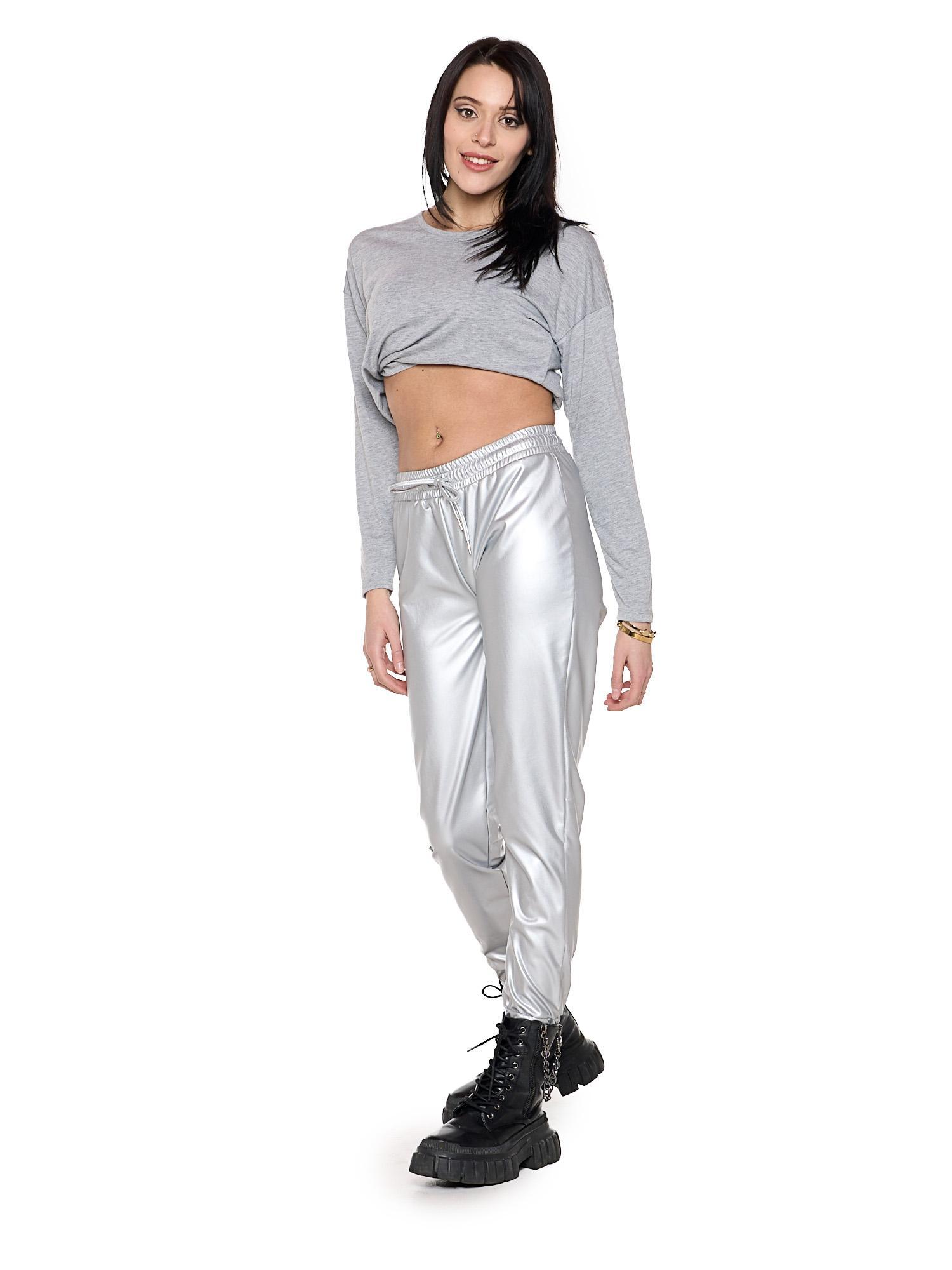 Pantaloni da donna in similpelle "Pearl" 2/7