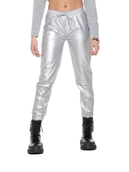 Dames imitatieleren broek "Pearl