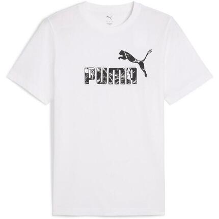 T-Shirt Puma Graphics No.1 Logo Tee, Weiß, Herren