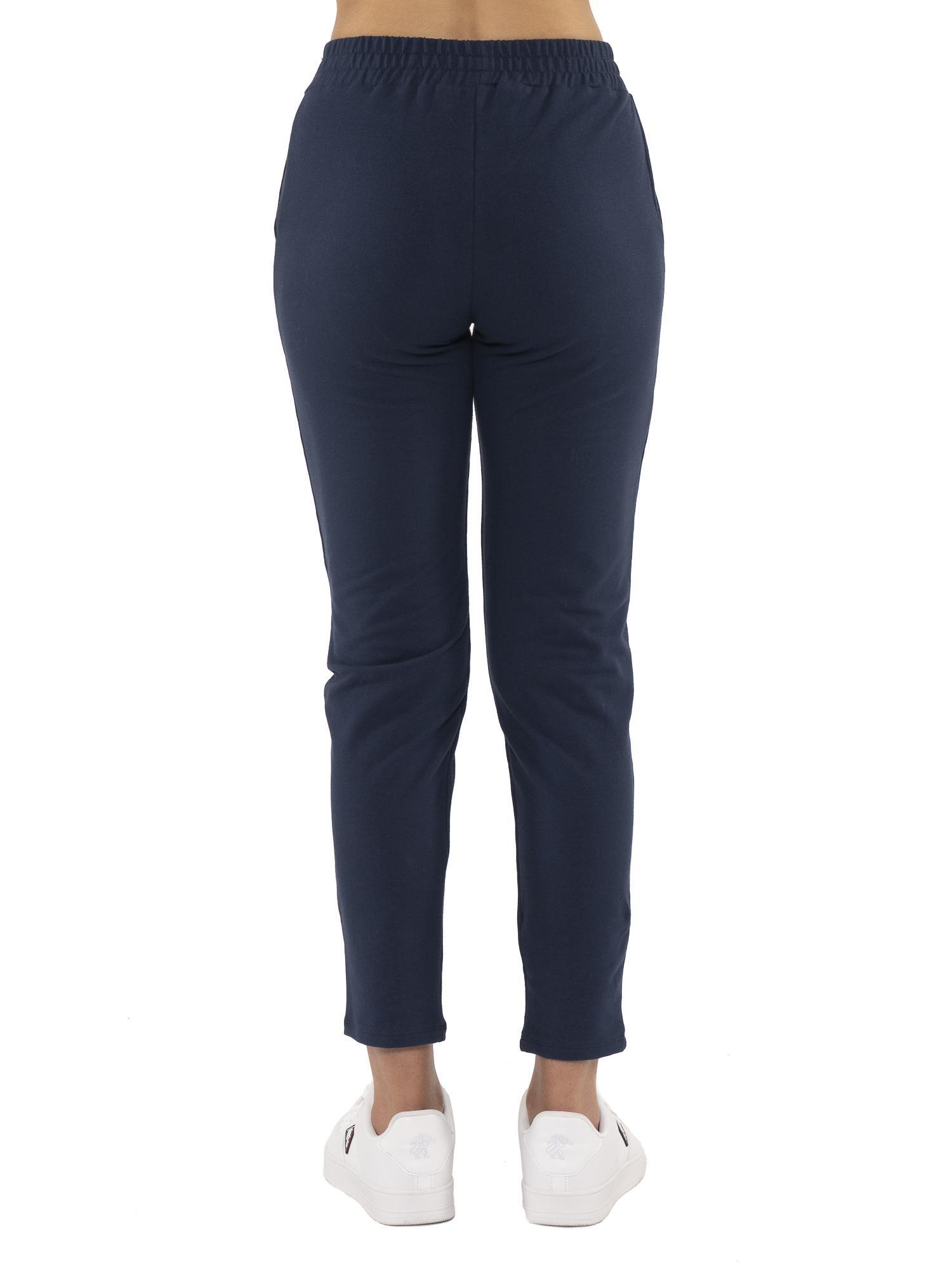 Never Without dames joggingbroek met strepen aan de voorkant voor de winter 4/7
